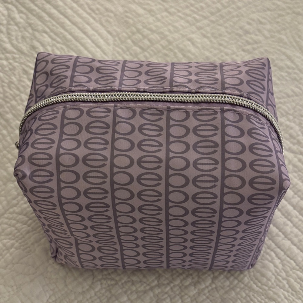 bebe Lavender Patterned Cosmetic Bag